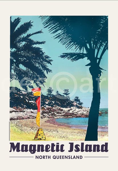 Alma Bay, Magnetic Island, Townsville Poster with watermark